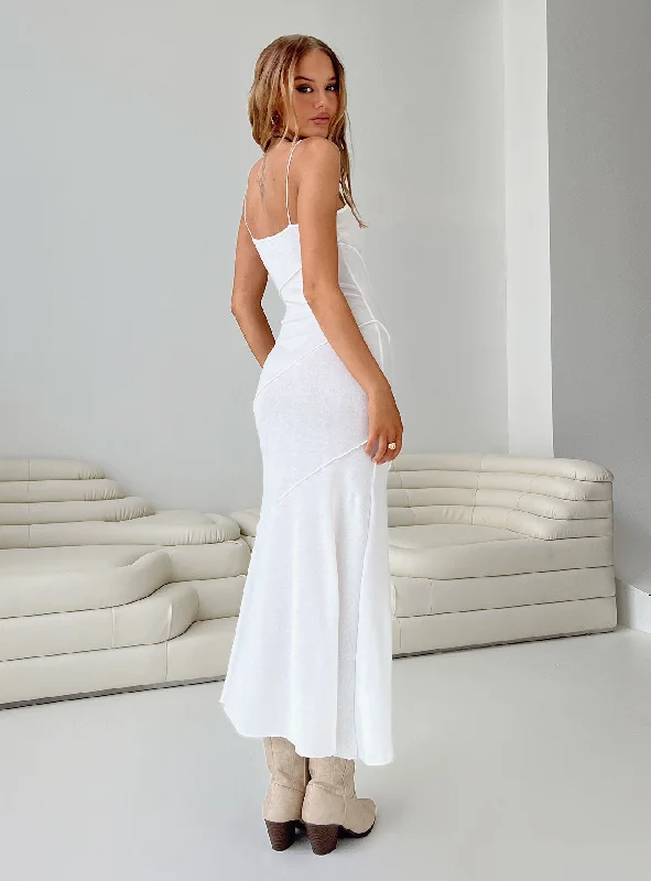 Andros Maxi Dress White