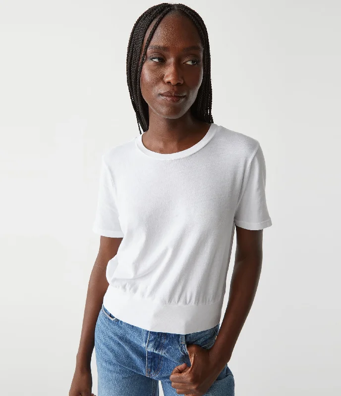 Dawson Banded Hem Tee