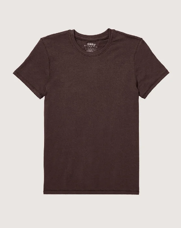 Fitted Crew Neck T-Shirt (Hickory)