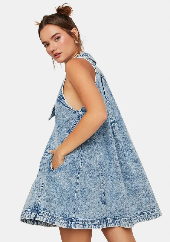 Katie Denim Mini Dress