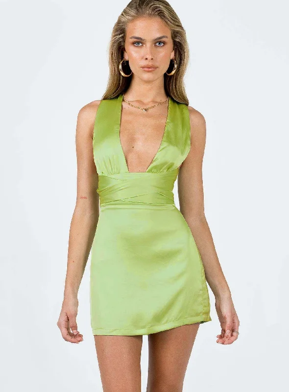 Katina Mini Dress Green