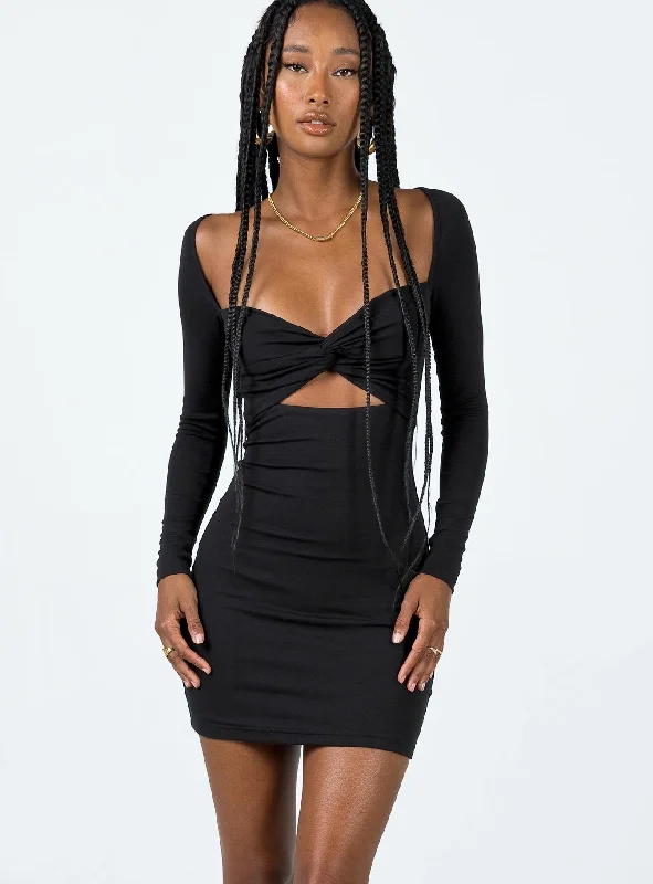 Lennel Mini Dress Black