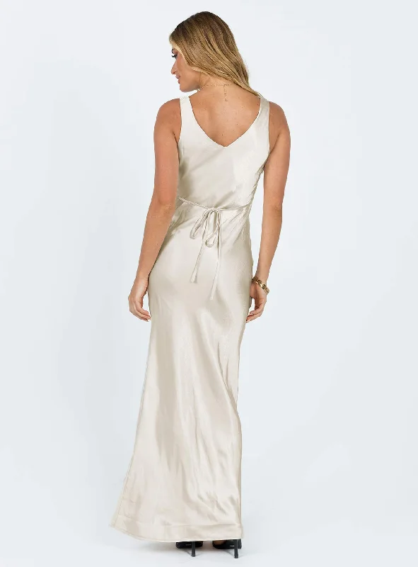 Norma Maxi Dress Champagne