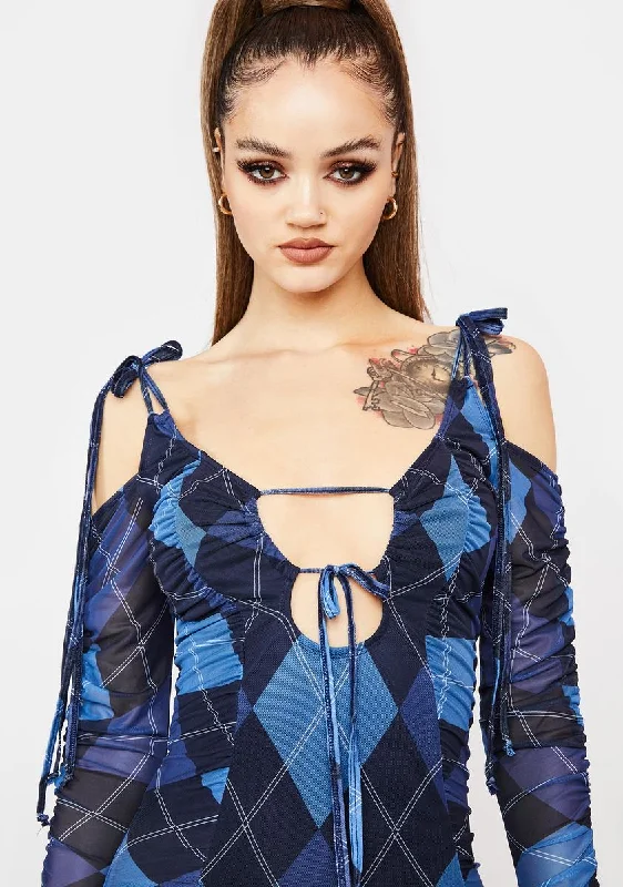 Royal Learn The Ropes Mini Dress