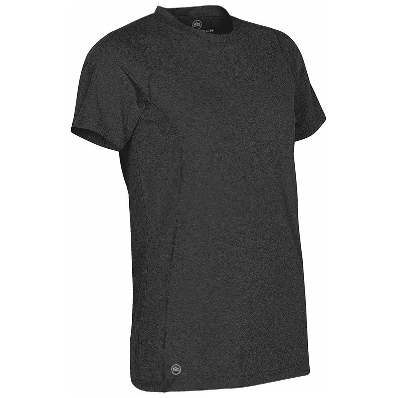 Stormtech Women's Carbon Melange Lotus H2X-Dry Short Sleeve Tee