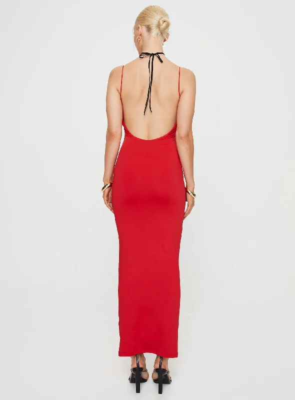 Taree Maxi Dress Red