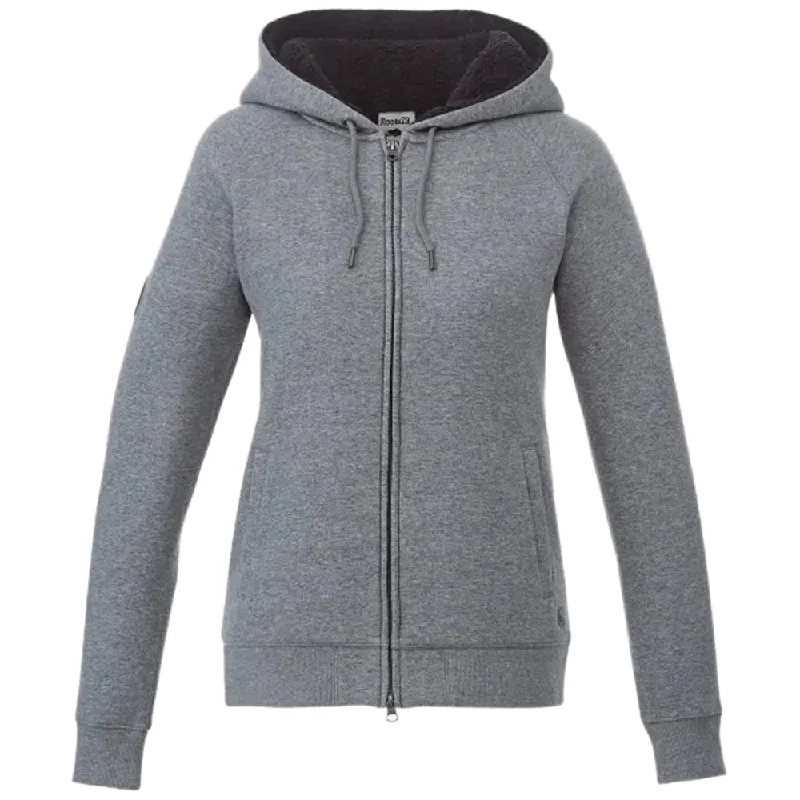 Roots73 Women's Charcoal Mix Copperbay Full Zip Hoody