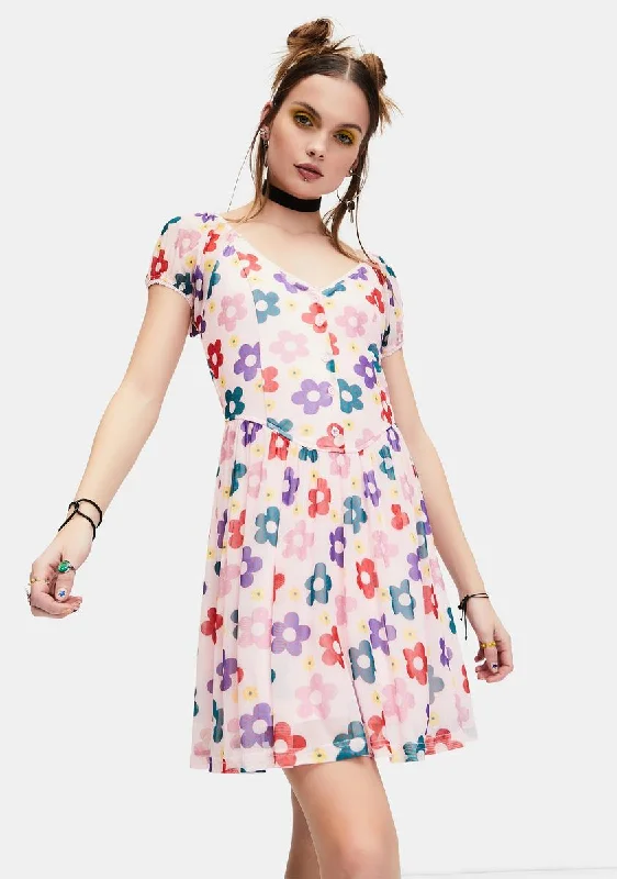 Youthful Days Floral Dress