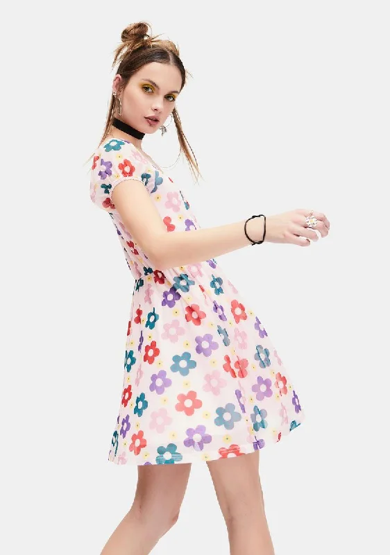 Youthful Days Floral Dress