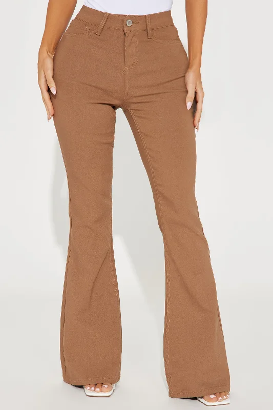 Back To Back Flare Pant - Tan