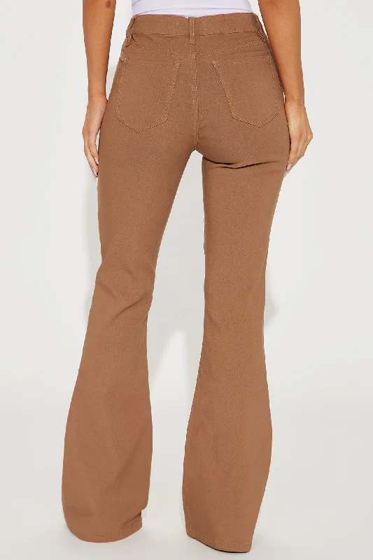 Back To Back Flare Pant - Tan