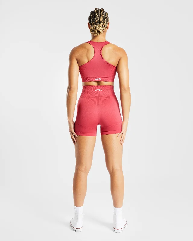 Balance V2 Seamless Shorts - Dusty Rose