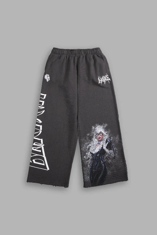 Black Cat Energy Durst Sweats V2 in Wolf Gray