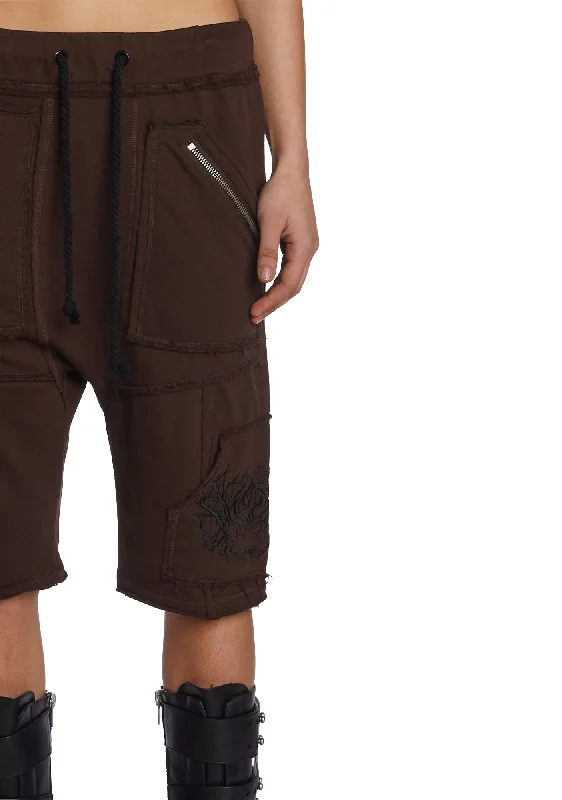 Echo Unisex Longline Cargo Shorts