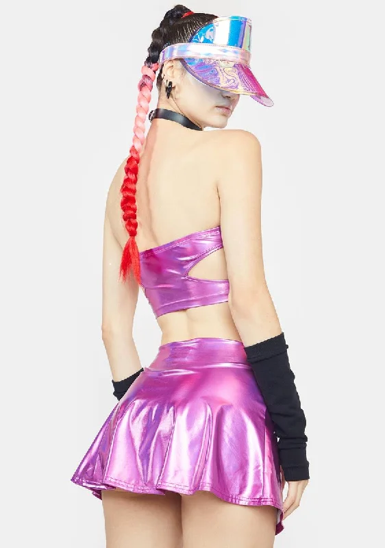 Fairy Type Holographic Skort