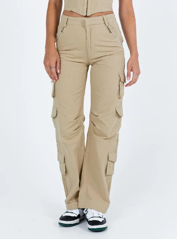 Libbie Pants Taupe