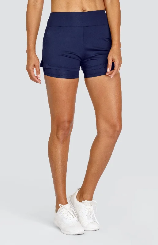 Lulie 4"" Short - Navy Blue