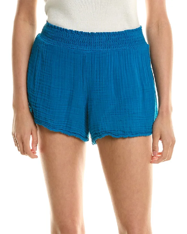 Michael Stars Peggy Smocked Waist Short