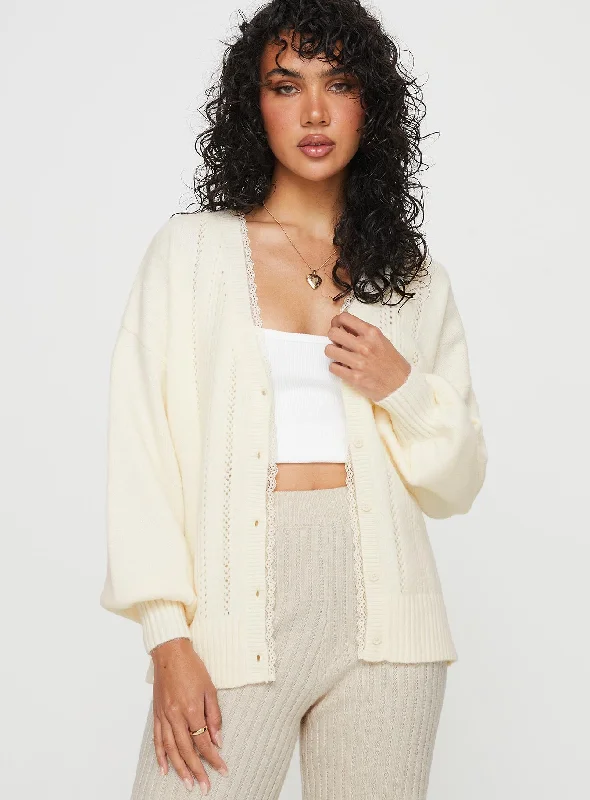 Oakleigh Cardigan Cream