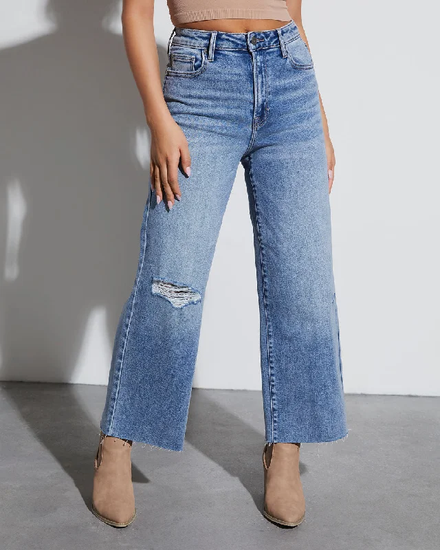 San Gabriel High Rise Wide Leg Jeans