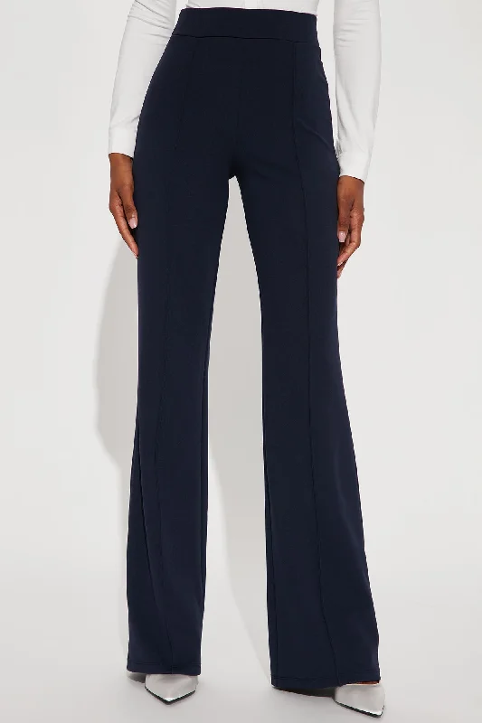 Tall Victoria High Waisted Dress Pants - Navy