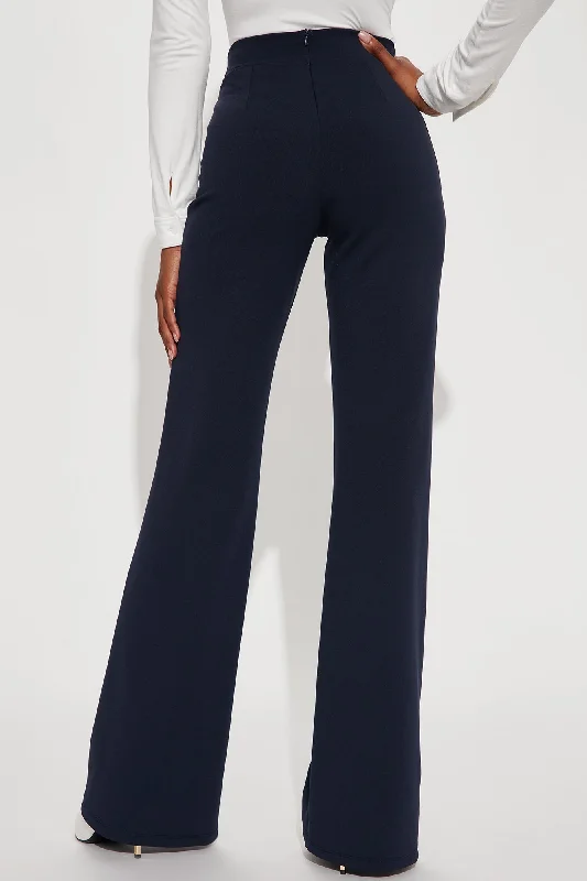 Tall Victoria High Waisted Dress Pants - Navy