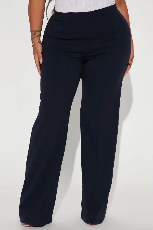 Tall Victoria High Waisted Dress Pants - Navy