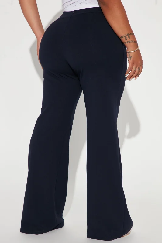 Tall Victoria High Waisted Dress Pants - Navy