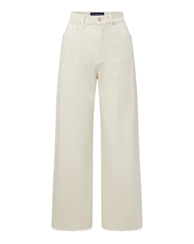 Taylor Cropped Wide-Leg Jean