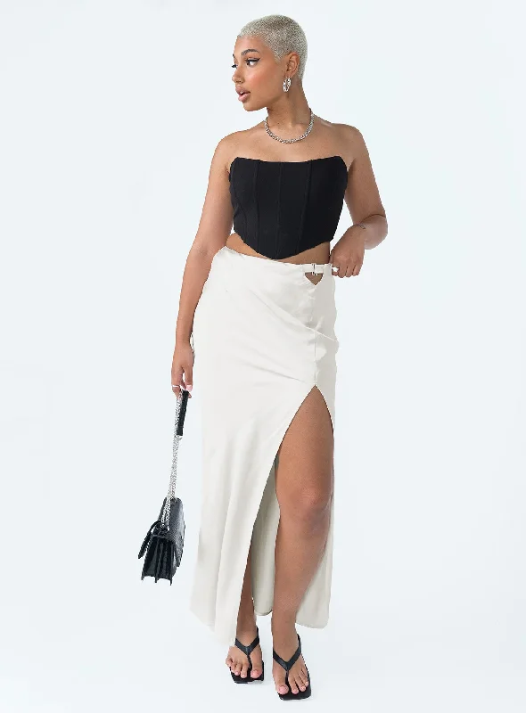 The Lonely Maxi Skirt Cream