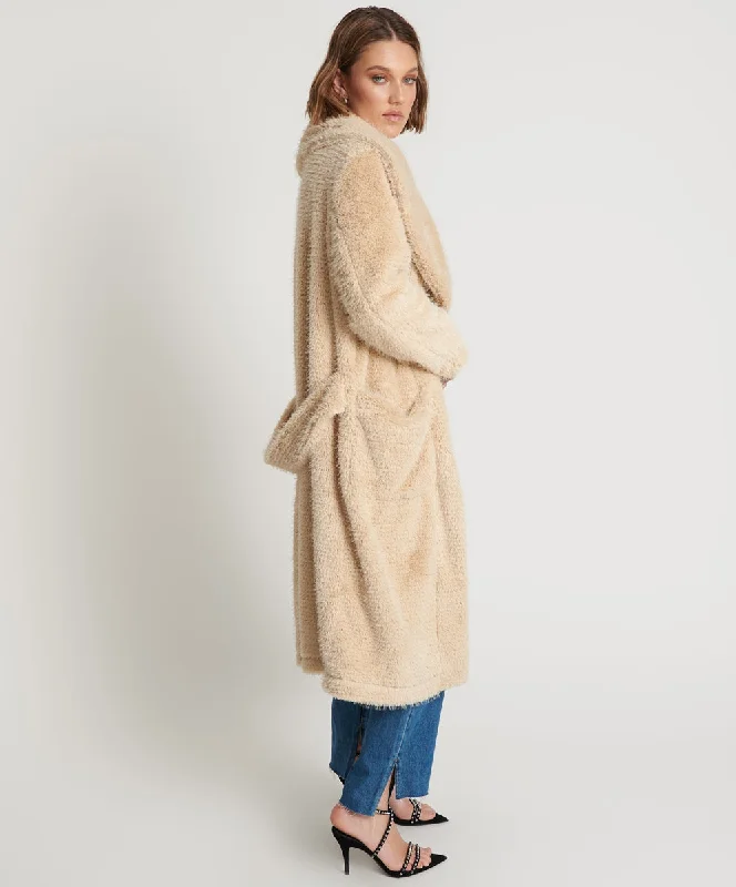 THE WONDERLAND FAUX FUR COAT