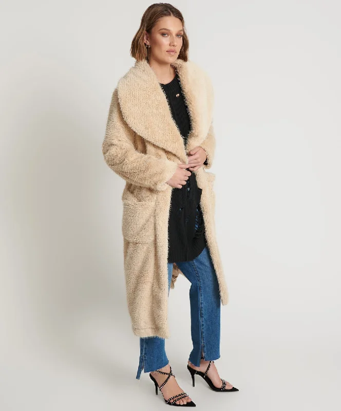 THE WONDERLAND FAUX FUR COAT