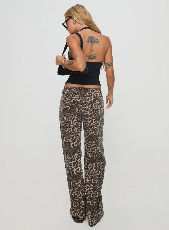 Top Model Jeans Leopard