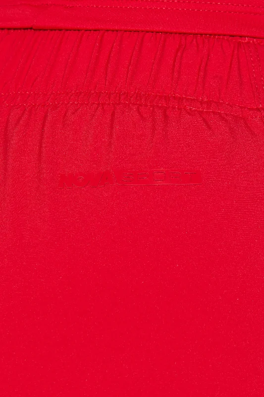 Track It Active Running Short - Red