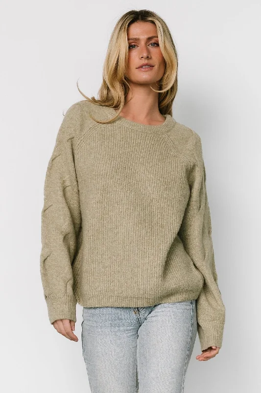 Vancouver Sweater | Light Olive