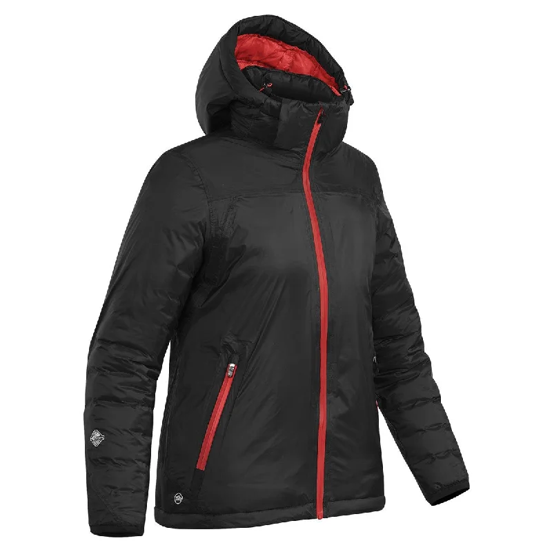 Stormtech Women's Black/Bright Red Black Ice Thermal Jacket