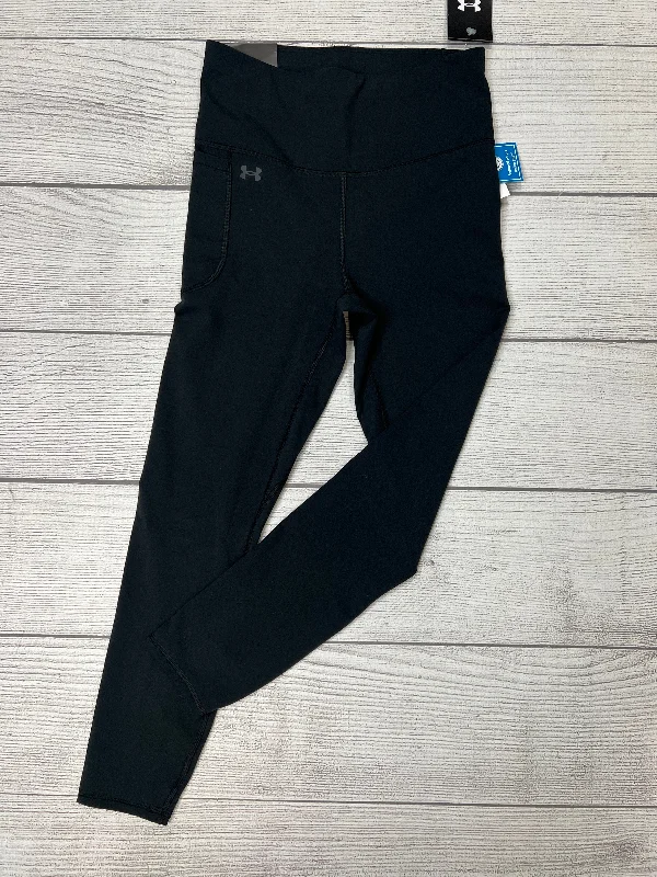 Athletic Capris By Under Armour In Black, Size: M