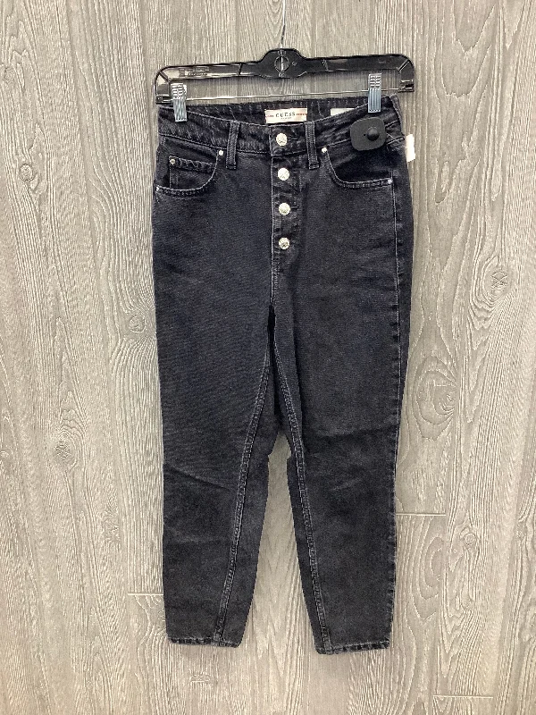 Black Denim Jeans Skinny Guess, Size 2