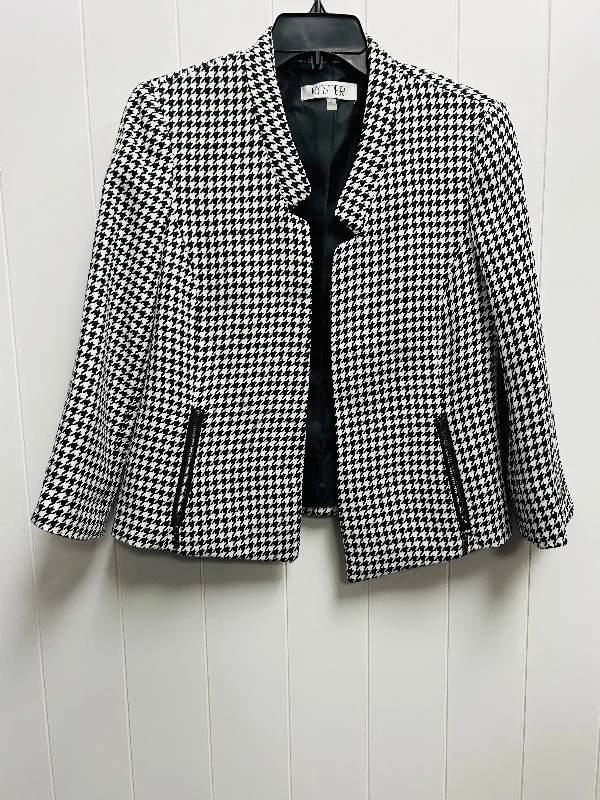 Black & White Blazer Kasper, Size 8