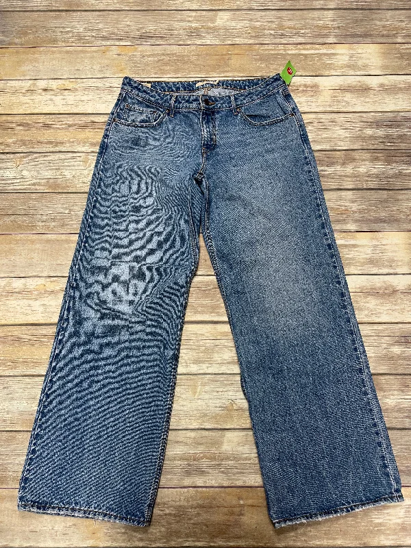 Blue Denim Jeans Straight Levis, Size 14