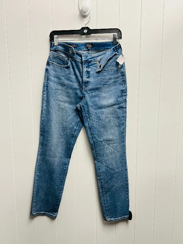 Blue Denim Jeans Straight Not Your Daughters Jeans, Size 6