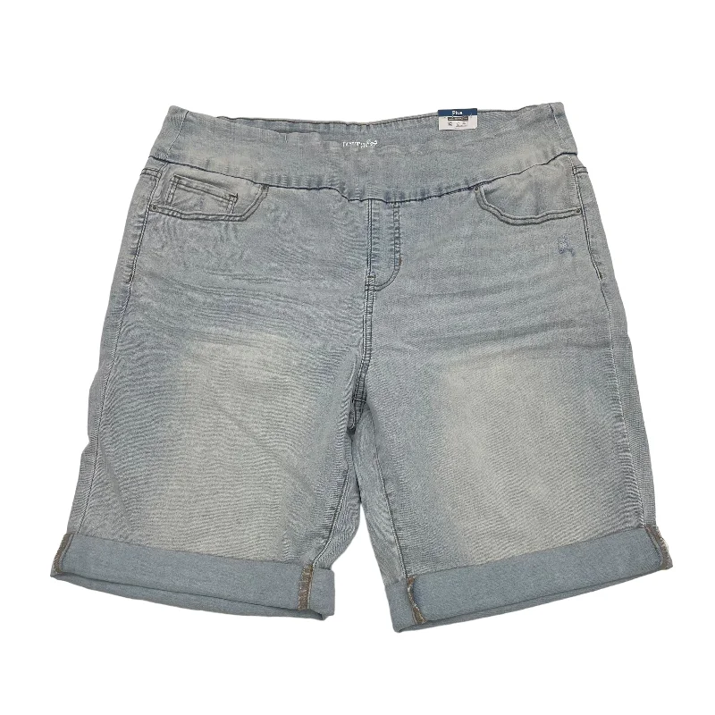 BLUE DENIM SHORTS by TERRA & SKY Size:1X