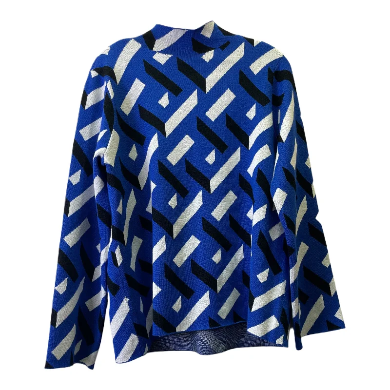 Blue Sweater By Investments, Size: L