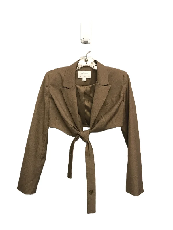 Brown Blazer By Anthropologie, Size: Xs