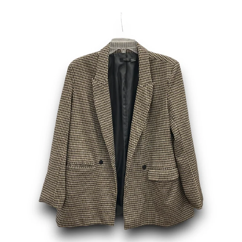 Brown Blazer Clothes Mentor, Size L