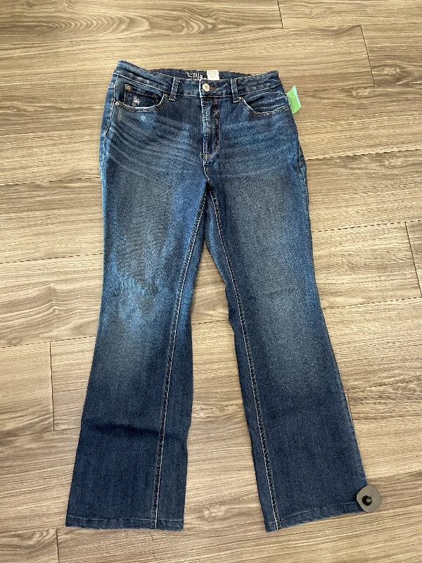 Jeans Boot Cut By Time And Tru In Blue, Size: 12