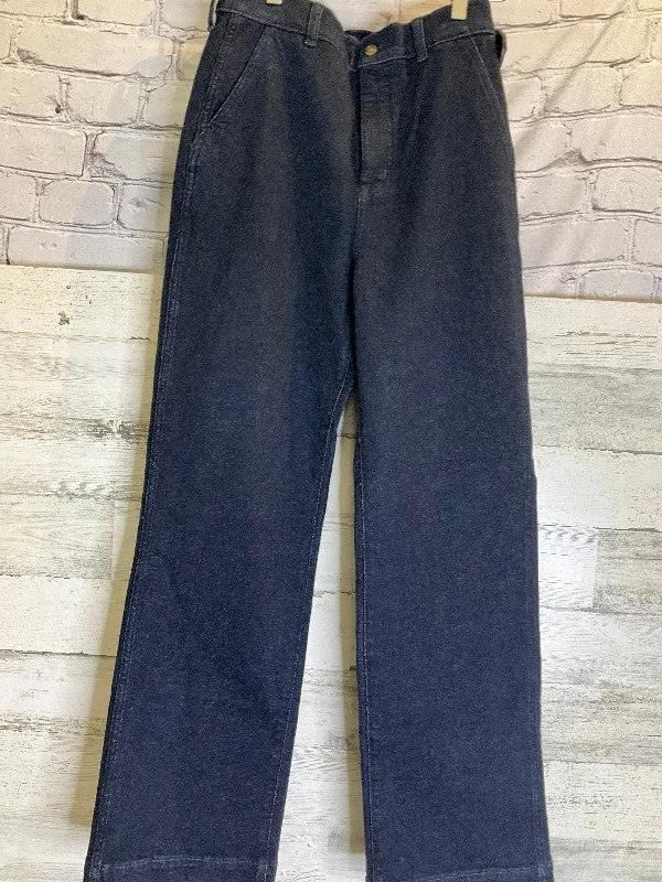 Jeans Wide Leg By J. Crew In Blue Denim, Size: 6