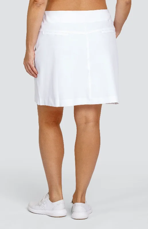 Mulligan 18"" Skort - Chalk White