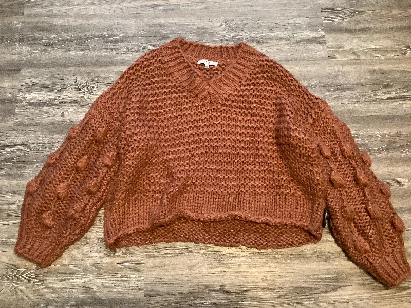 Orange Sweater Favlux, Size L