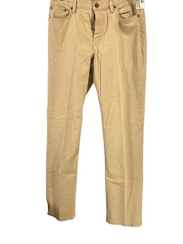 Pants Chinos & Khakis By Lauren By Ralph Lauren In Tan, Size: 8